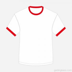 kaos-oblong-kombinasi-rib-menset-merah-putih