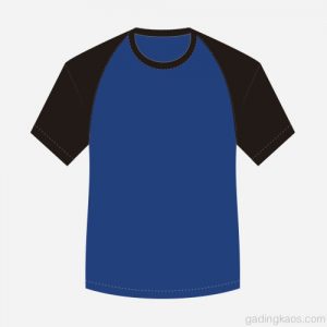 kaos-raglan-biru-hitam