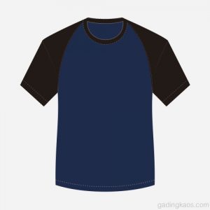 kaos-raglan-dongker-hitam