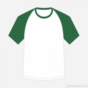 kaos-raglan-putih-hijau